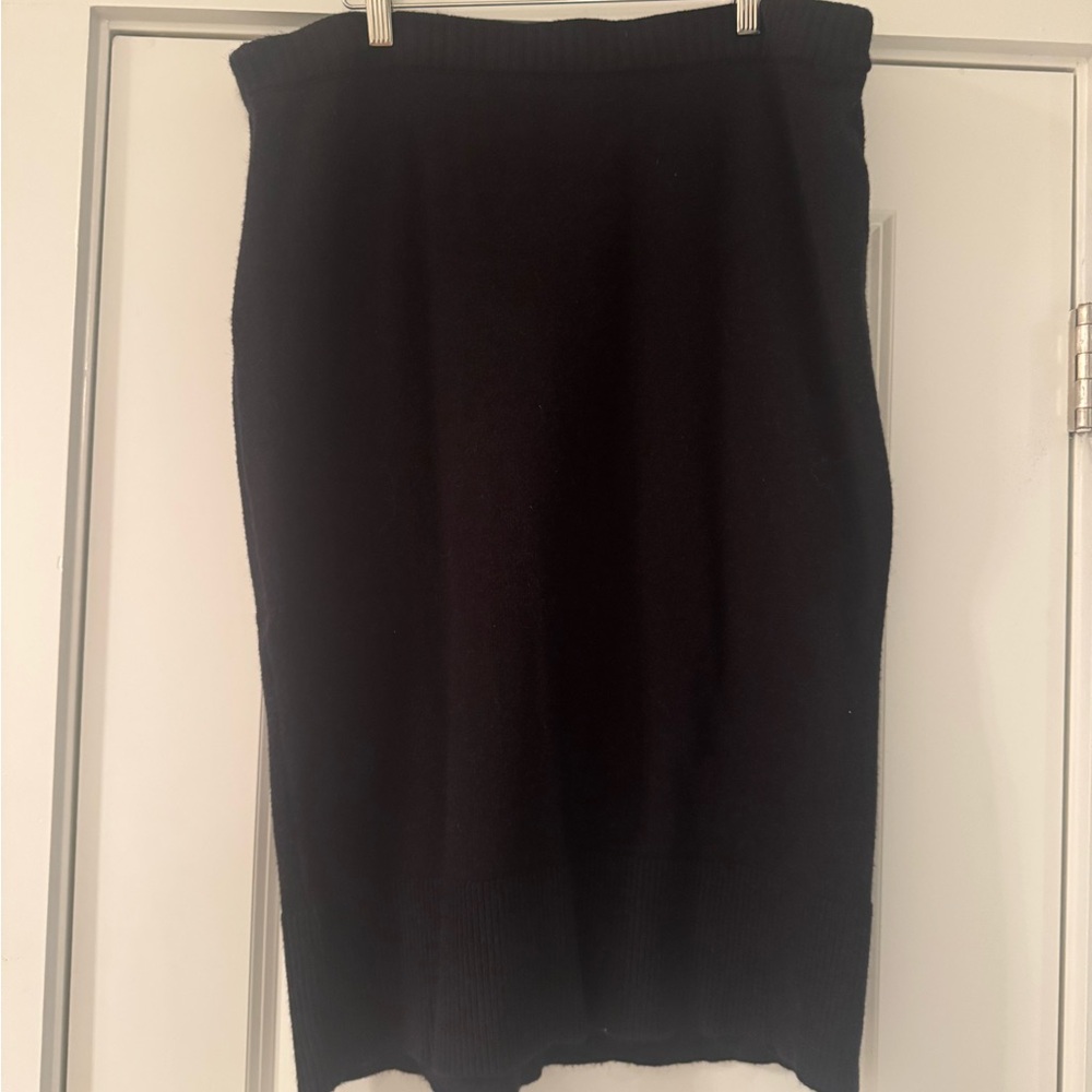 Eloquii Classic Black Pencil Skirt